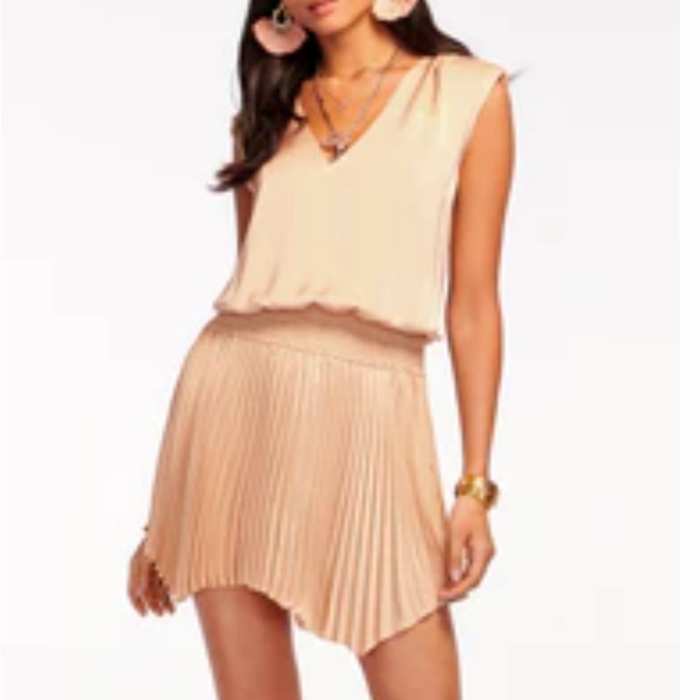Ramy Brook Rori Smocked Mini Dress